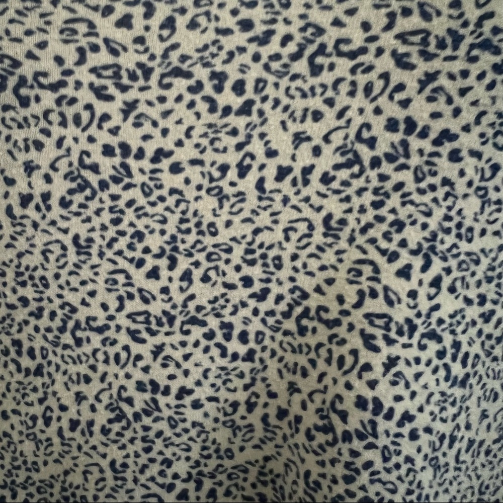 Obey Loose Fit Blue White Speckled Racerback Tank Top Size M - Picture 6 of 13